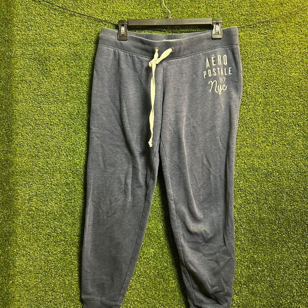 Aeropostale Women's Blue and Navy Joggers-tracksuits